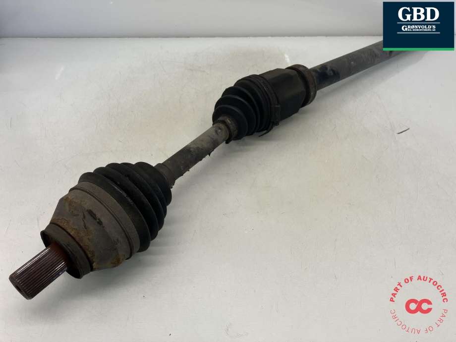 Drivaksel høyre foran, diesel/automat til Volvo V70, 2007-2013 (Type III, Fase 1) (36011300)