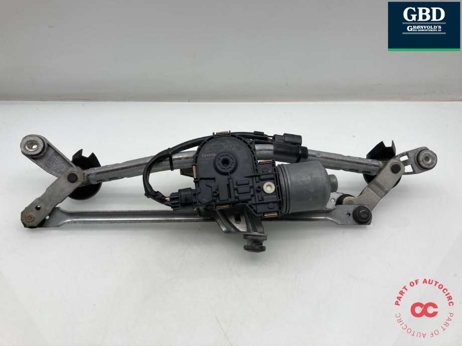 Viskermotor frontrute komplett m/overføring til Toyota Avensis 2009-2015 (Type III, Fase 1) (8501005080|85010-05080-G|85110-05070-B)