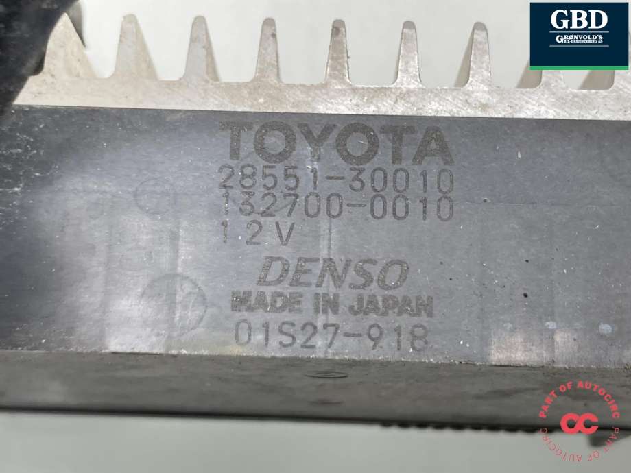 Rele gløde til Toyota Hilux 2012-2016 (2855130010|28551-30010|)