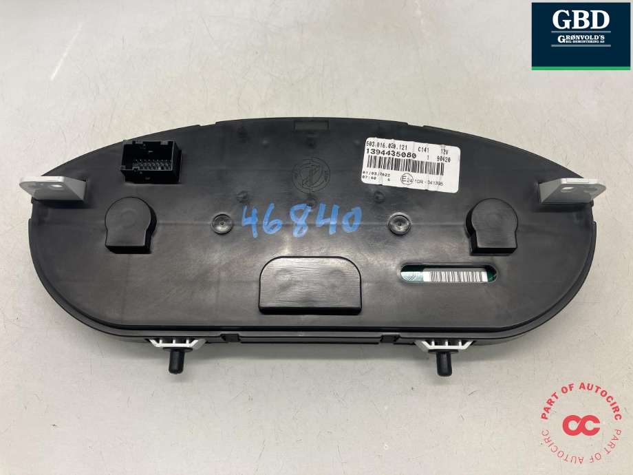 Instrumentpanel til Citroën Jumper 2014-->> (Type III, Fase 2) (16 174 385 80|16 167 939 80|1394435080)