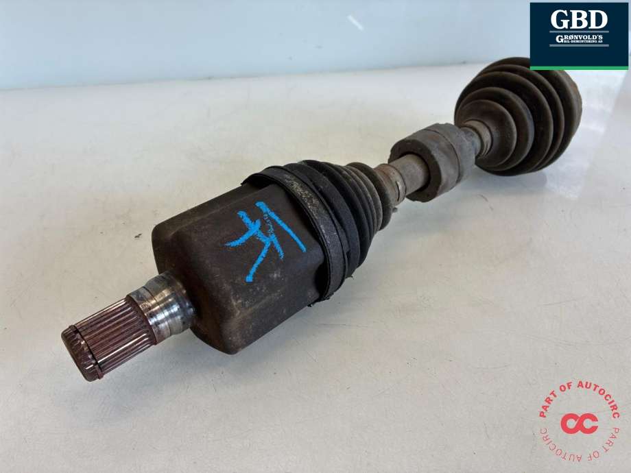 Drivaksel venstre foran, diesel/automat til Volvo V70 2007-2013 (Type III, Fase 1) (36011288|P31256779|)