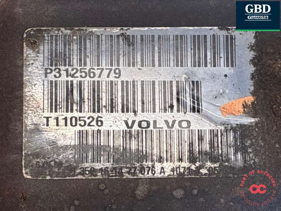 Drivaksel venstre foran, diesel/automat til Volvo V70 2007-2013 (Type III, Fase 1) (36011288|P31256779|)