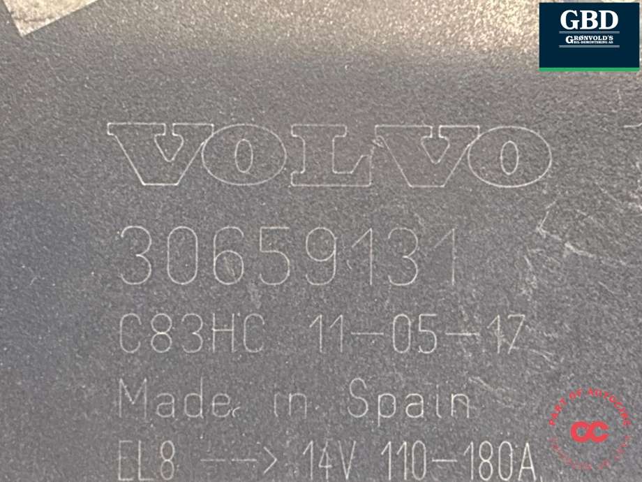 Dynamo diesel til Volvo V70 2007-2013 (Type III, Fase 1)  (36012619|30659131|)