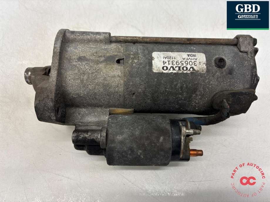 Starter diesel til Volvo V70 2007-2013 (Type III, Fase 1)  (36001683|30659314|)