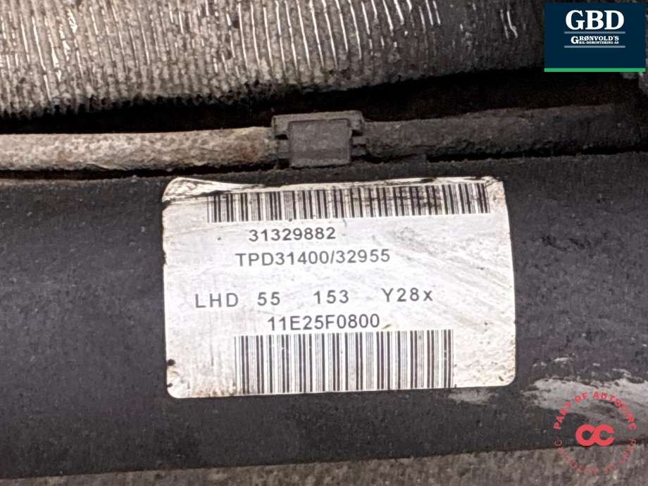 Tannstang til Volvo V70 2007-2013 (Type III, Fase 1)  (36050074|31329882|)