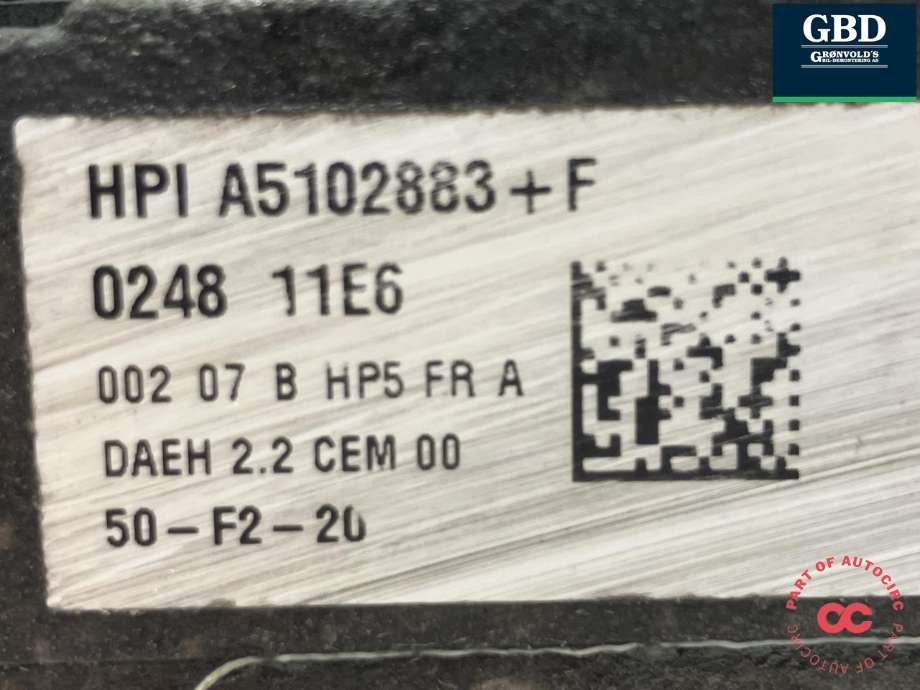Servo pumpe elektrisk til Peugeot Partner 2015-2019 (Type II, Fase 2)  (16 163 833 80|98 13 664 780|HPI A5102883)
