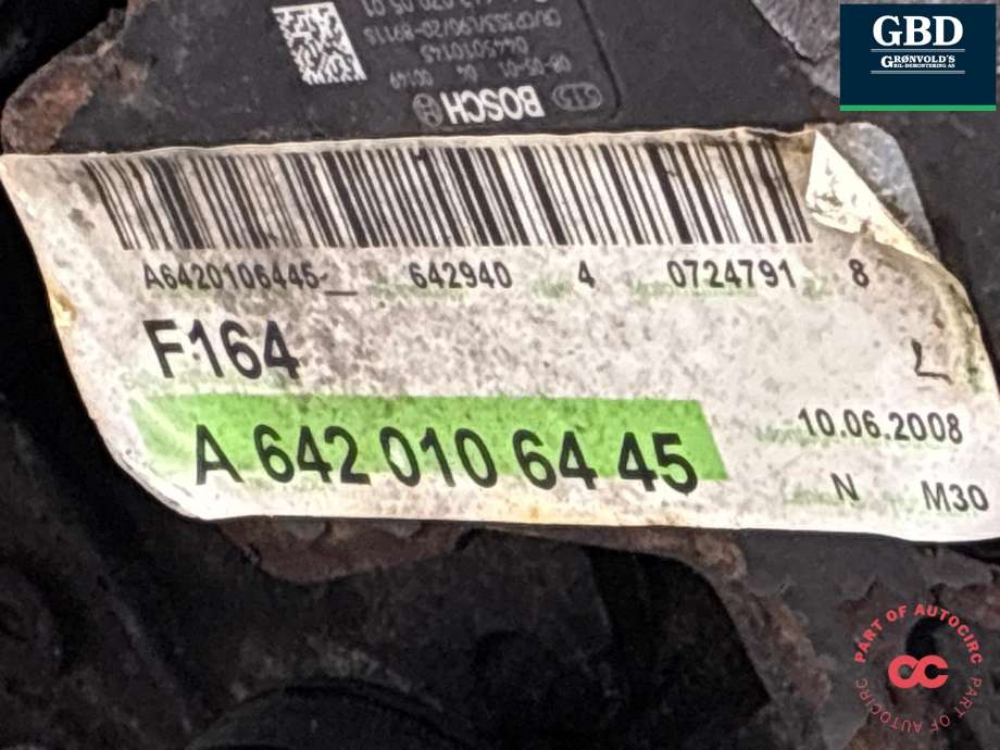 Motor diesel til Mercedes ML 2005-2011 (W164) (W164) (OM642.940|A 642 010 64 45|)