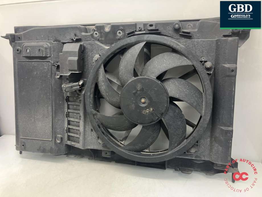 Kjølevifte elektrisk til Peugeot Partner 2015-2019 (Type II, Fase 2)  (VALEO|98 287 198 80|1253 K4|FS2099| T945415)