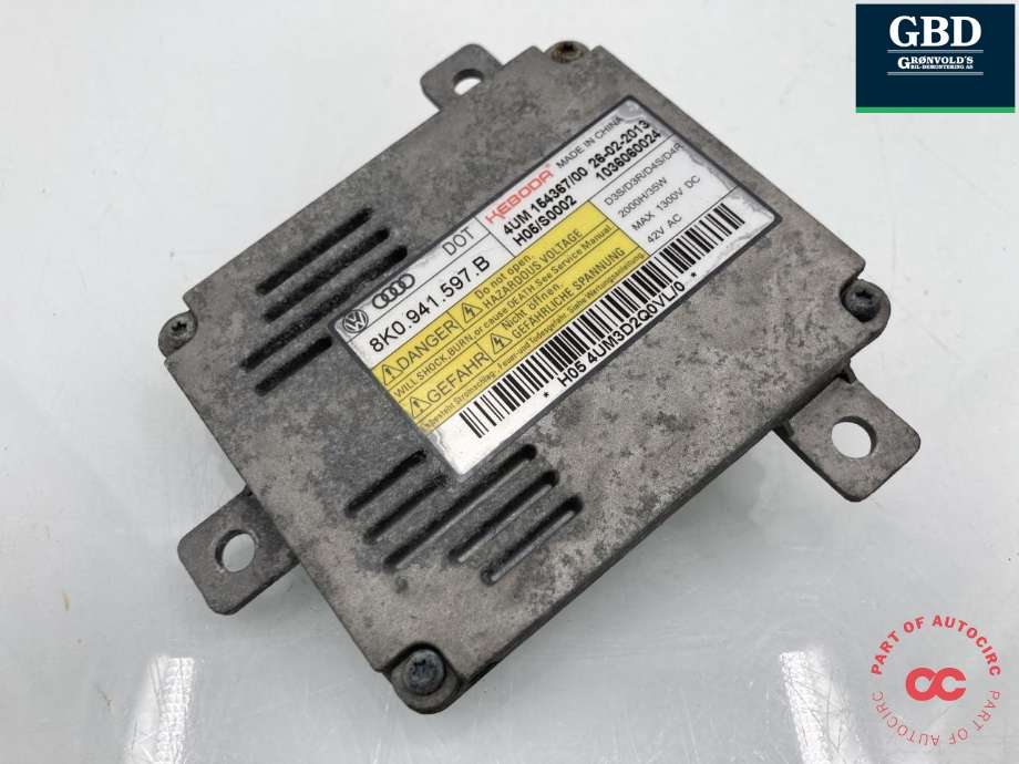 Styreenhet xenon/ballast til VW Passat 2011-2015 (B7) (B7) (8K0 941 597 B|)