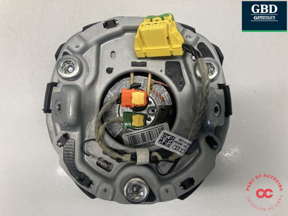 Airbag rattpute til Audi A4 2007-2014 (Type IV) (B8) (B8) (TRW|8K0 880 201 AK 6PS|8K0 880 201 D 6PS|8K0 880 201 D)