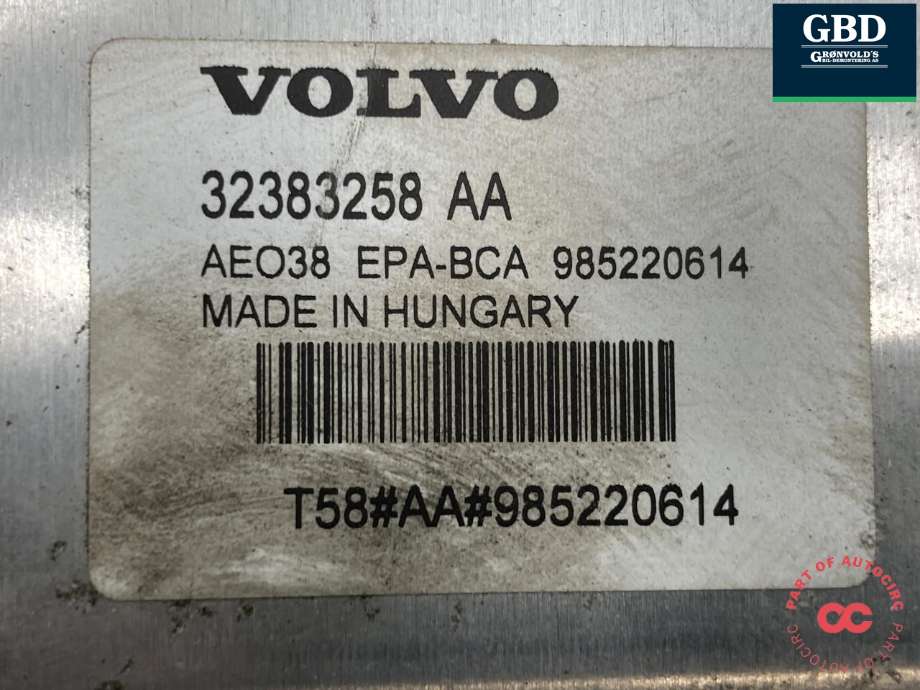 Batterilader (OBC - On Board Charger) til Volvo XC90 2015-2025 (Type II)  (36010948|32383258 AA|)