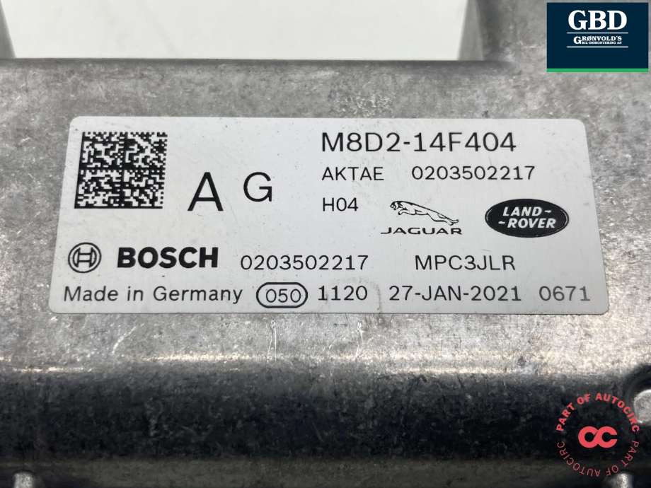 Kamera til Land Rover Range Rover, Evoque 2019-->> (Type II)  (LR159028| N8D214F404AD|LR139891| M8D214F404AH|M8D2-14F404)