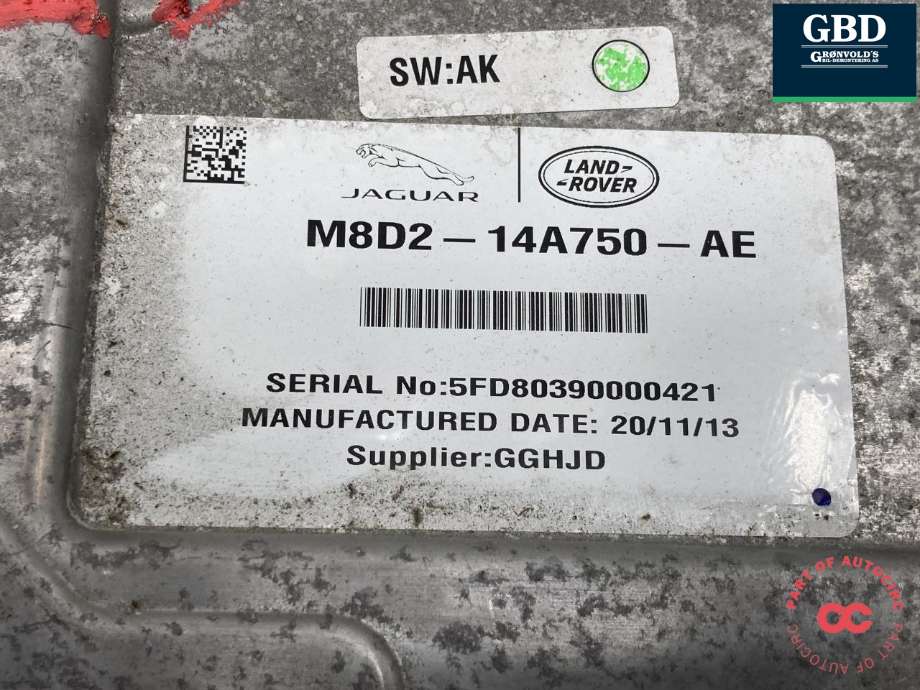 Inverter hybrid til Land Rover Range Rover, Evoque 2019-->> (Type II) (440123465|M8D214A758AG|LR143238| M8D214A750AE)