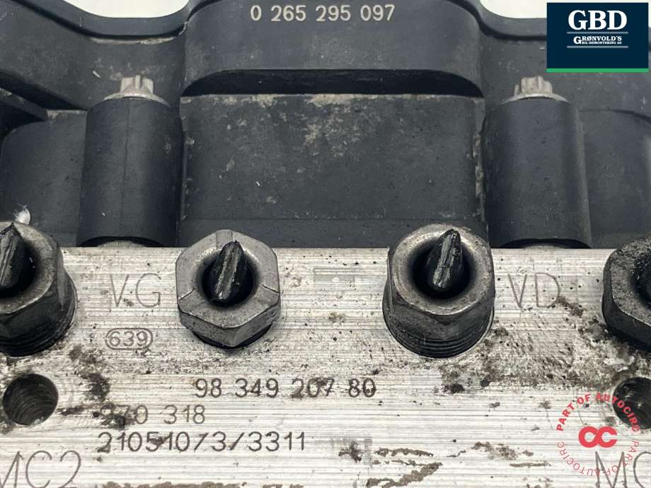 ABS sentral til Opel Vivaro C 2020-->> (16 695 756 80|98 404 610 80|98 349 207 80)
