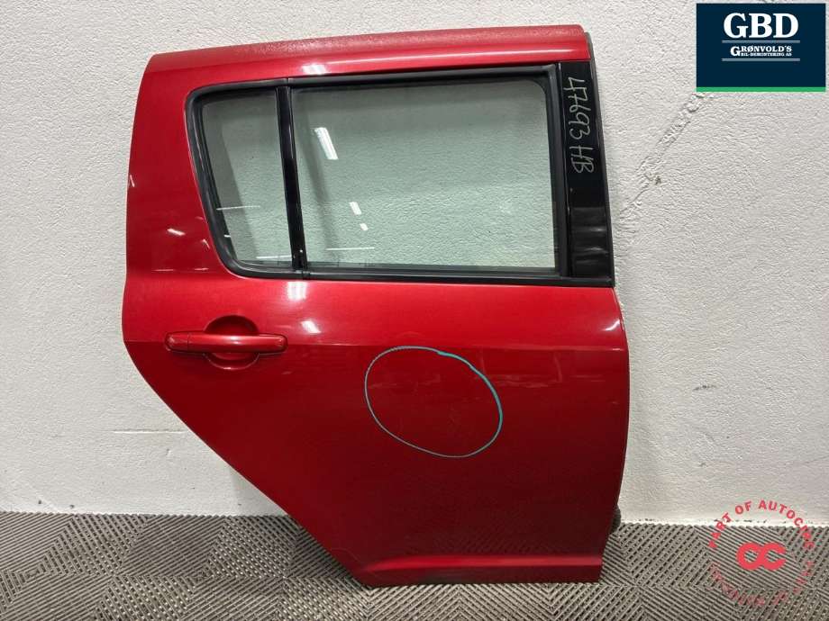 Dør høyre bak til Suzuki Swift, 2005-2010  (6800363J00)