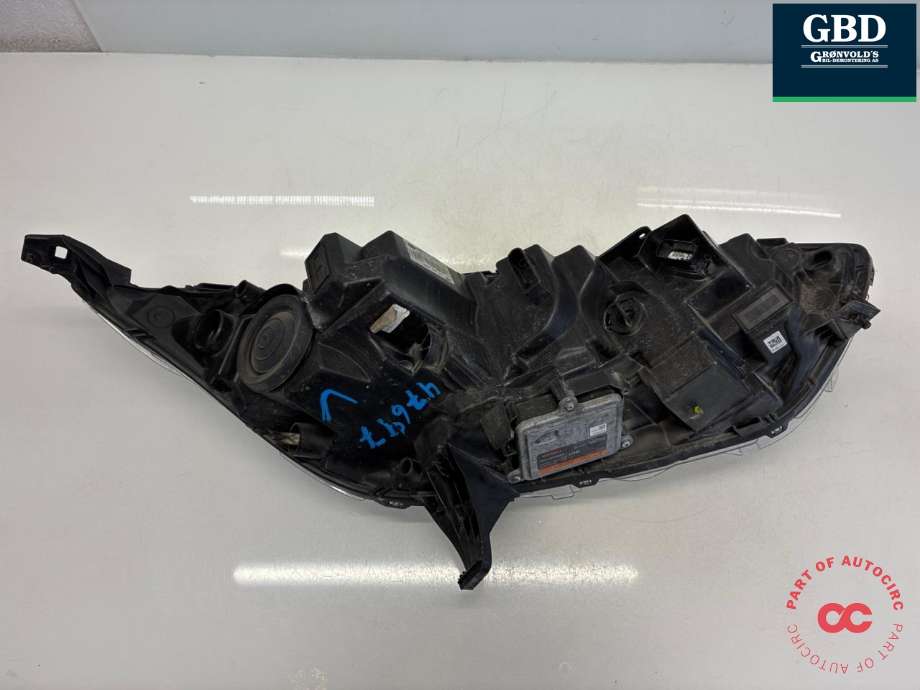 Frontlykt venstre halogen til Ford Transit Connect 2018-->> Type II, Fase 2 (2646606|KT1B-13D155-AE|)