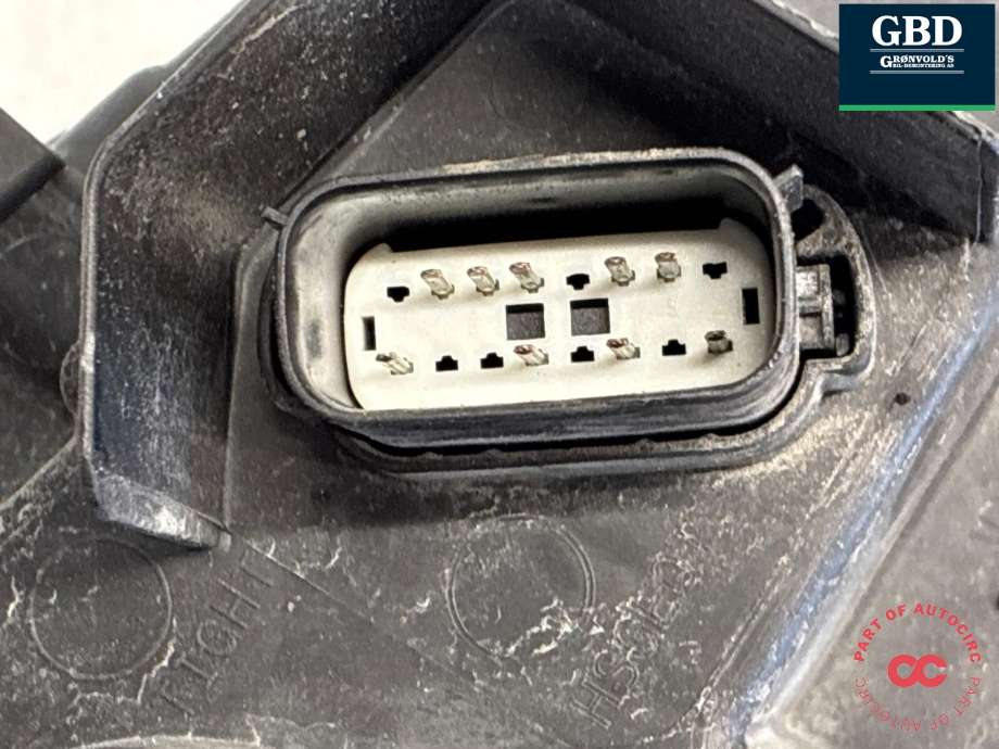 Frontlykt venstre halogen til Ford Transit Connect 2018-->> Type II, Fase 2 (2646606|KT1B-13D155-AE|)
