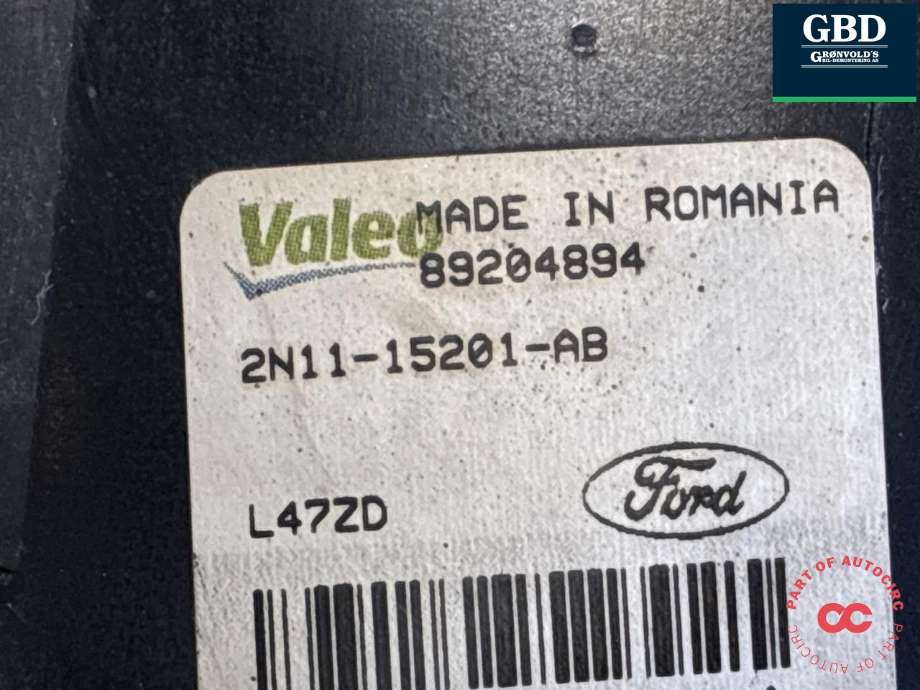 Tåkelykt venstre foran til Ford Transit Connect 2018-->> Type II, Fase 2  (1209177|2N11-15201-AB|)