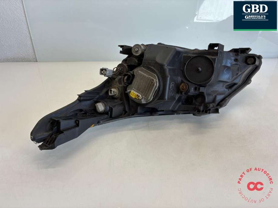 Frontlykt høyre xenon til Toyota Avensis 2009-2015 (Type III, Fase 1) (8113005370|)