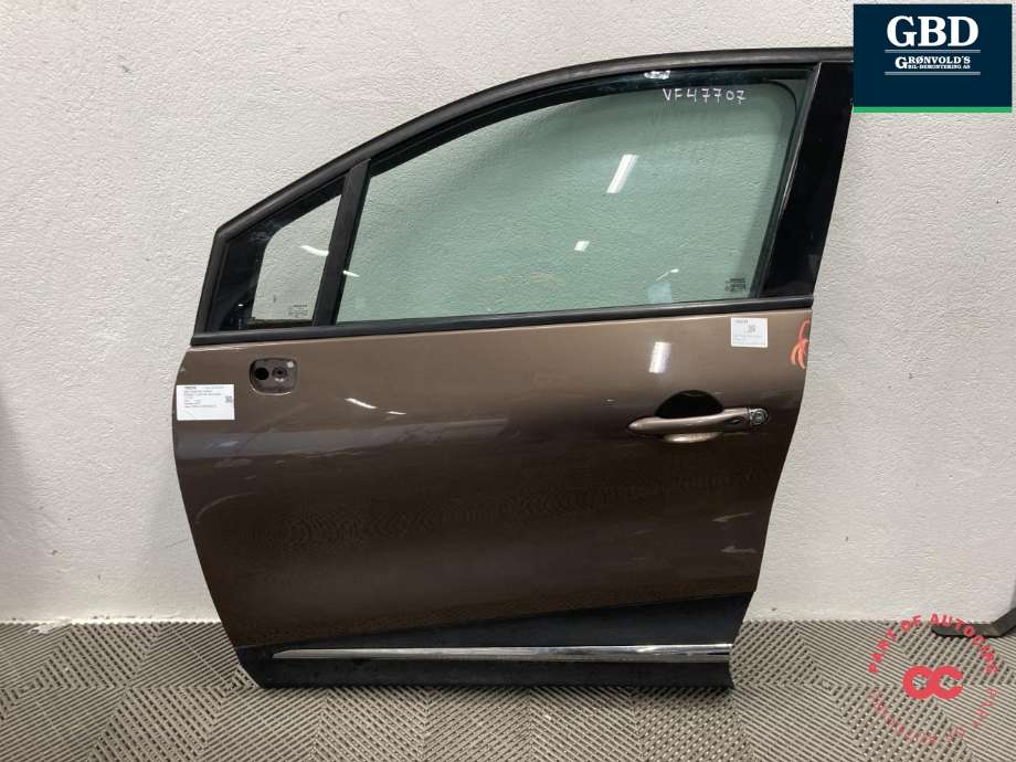 Dør venstre foran til Renault Captur 2013-2020 (Type I) (801018596R|)
