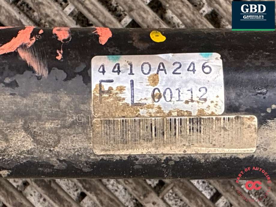 Tannstang til Mitsubishi Outlander 2010-2012 (Type II, Fase 2) (4410A248|)