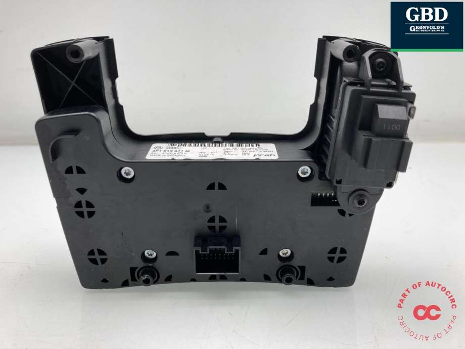 Bilstereo navigasjon betjeningspanel til Audi A6 2008-2011 (Type III, Fase 2) (C6) (C6) (4F1 919 611 J H77|4F1 919 611 M|)