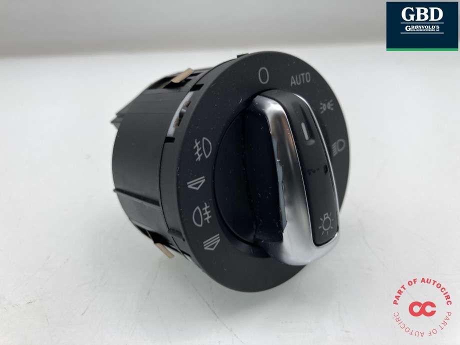 Bryter lys til Audi A6 2008-2011 (Type III, Fase 2) (C6) (C6) (4F1 941 531 E 5PR|)