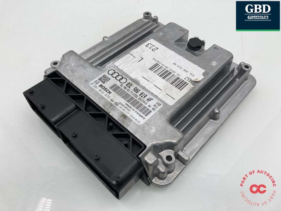 Styreenhet motor til Audi A6, 2008-2011 (Type III, Fase 2) (C6) (C6) (03L 906 019 AF)
