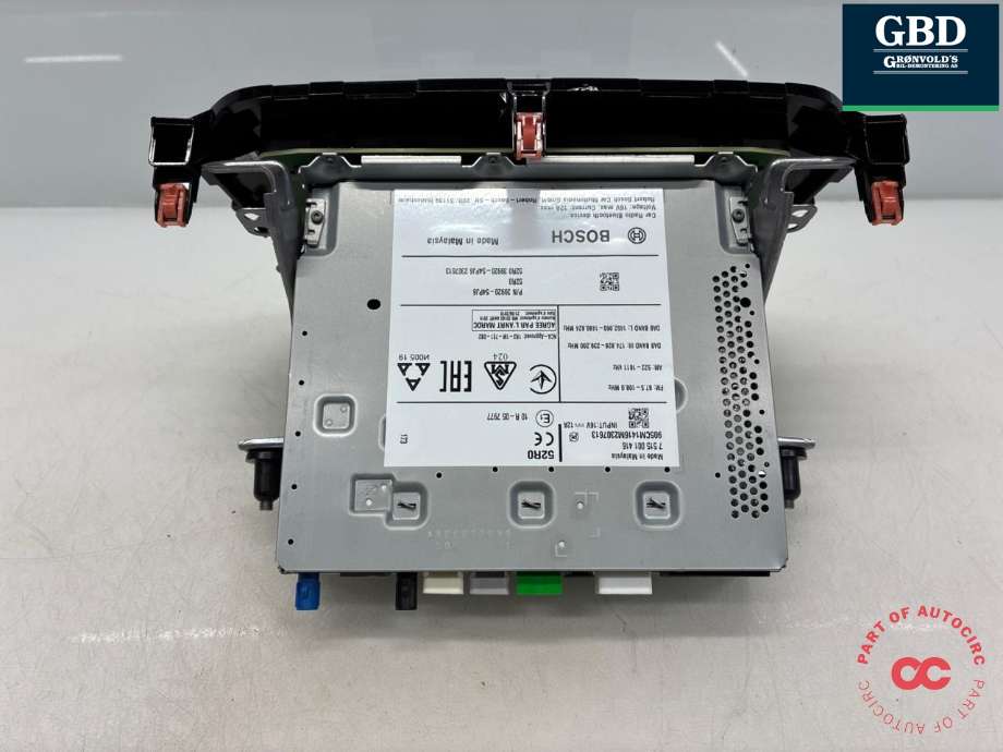 Bilstereo navigasjon skjerm til Suzuki Vitara 2015-->> (Type IV) (39101-54P11-BKZ|7515001416|)