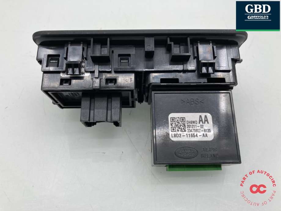 Bryter lys til Land Rover Range Rover, Evoque 2019-->> (Type II) (LR135130|L8D211654AA|)