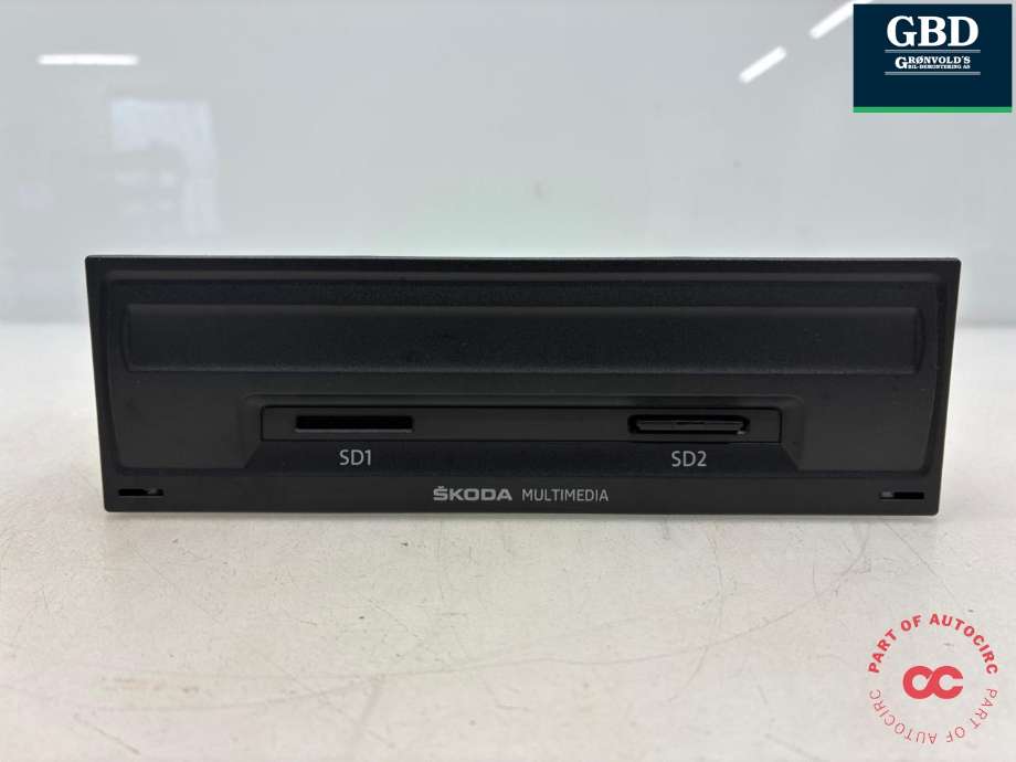 Bilstereo navigasjon til Škoda Octavia 2013-2016 (Type III, Fase 1) (5Q0 035 874 A|)