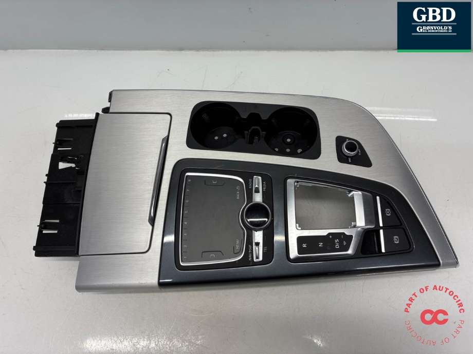 Innredning, Konsoll til Audi Q7, 2015-->> (Type II)  (4M1 864 241 AD NTJ)