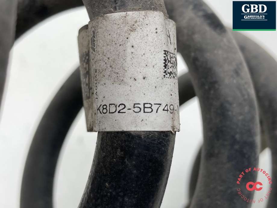 Fjær bak spiralfjær til Land Rover Range Rover, Evoque 2019-->> (Type II)  (LR121283|K8D25B749NB|K8D2-5B749-NB-210121)