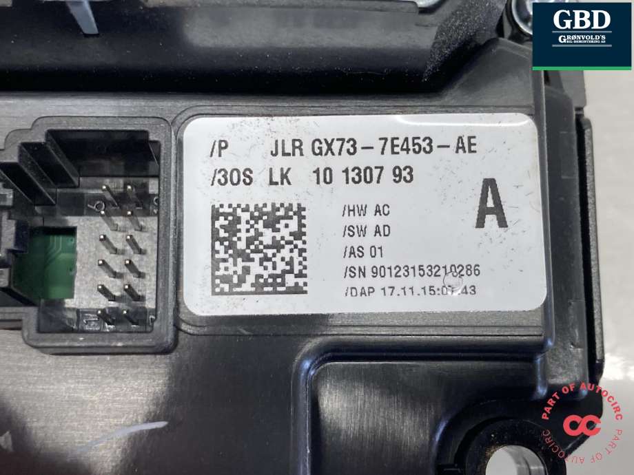 Girstang/girvelger automat til Jaguar XE 2015-->> (T2H1305|GX737E453AE|)