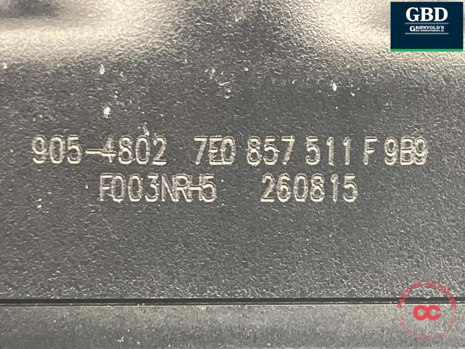 Speil innvendig til VW Transporter / Caravelle 2015-2019 (T6) (T6) (7E0 857 511 F|905-4802|F003NRH5)