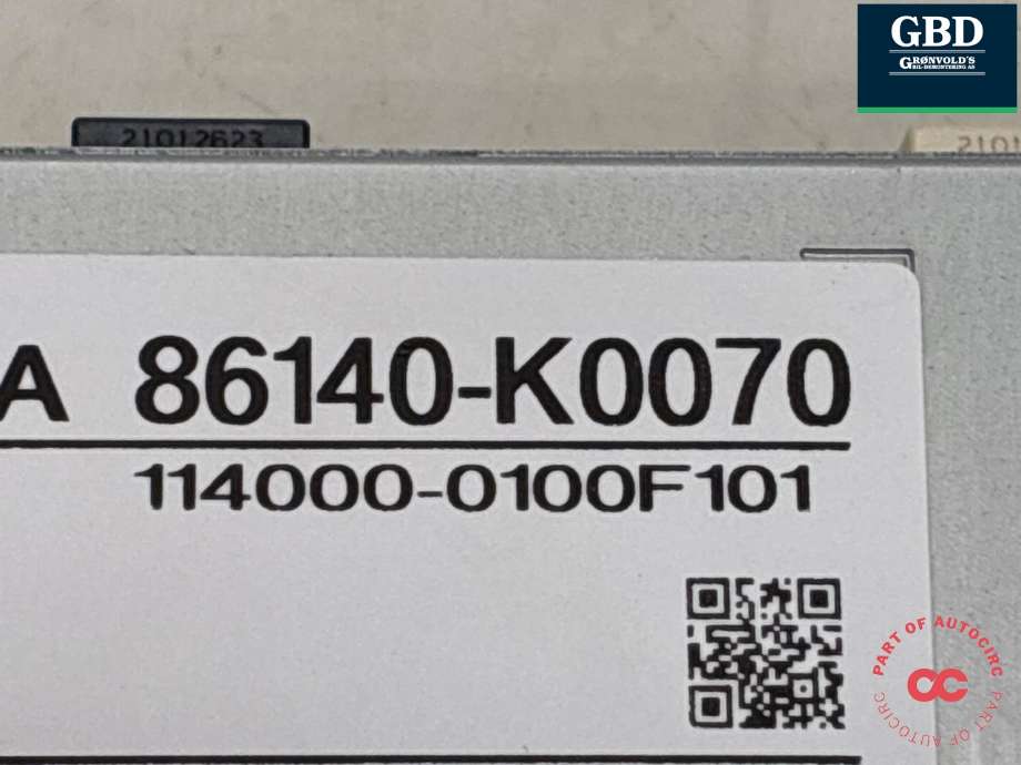 Bilstereo navigasjon spiller til Toyota Yaris 2020-->> (Type IV) (86140K0070|86140-K0070|)