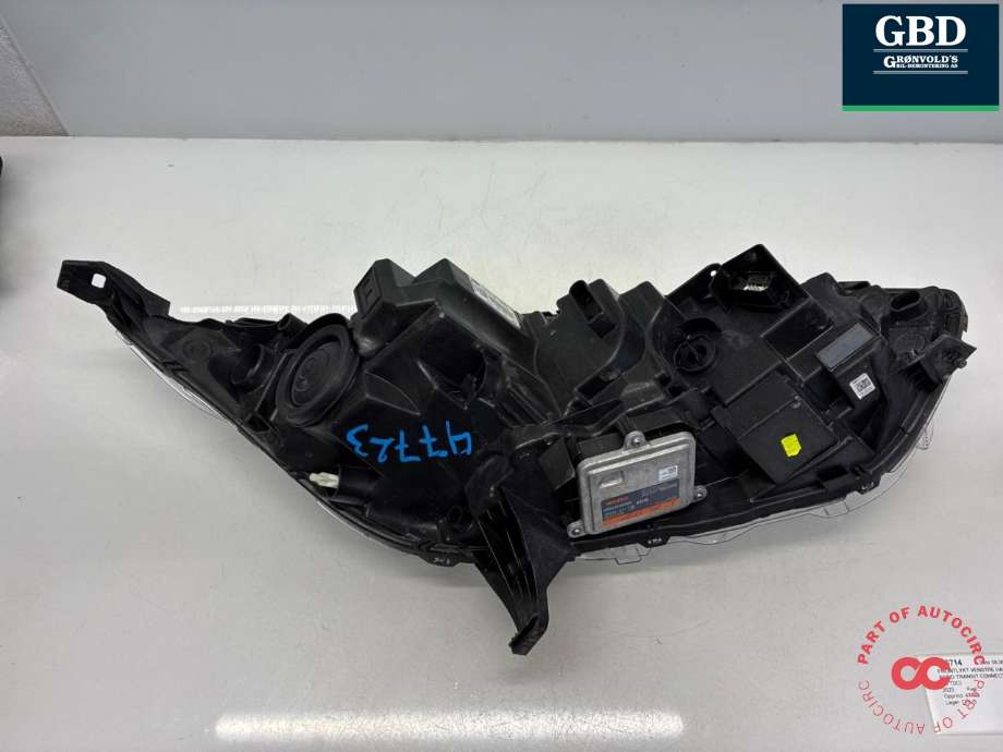 Frontlykt venstre halogen til Ford Transit Connect 2018-->> Type II, Fase 2 (2646606|KT1B-13D155-AE|)