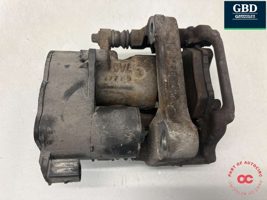 Bremsecaliper høyre bak, elektrisk til Peugeot Partner 2019-->> (Type III) (16 089 989 80|16 926 496 80|16 517 582 80)