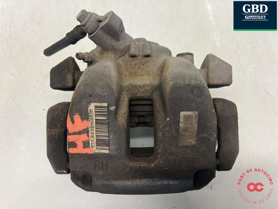 Bremsecaliper høyre foran til Peugeot Partner, 2019-->> (Type III)  (16 231 621 80)