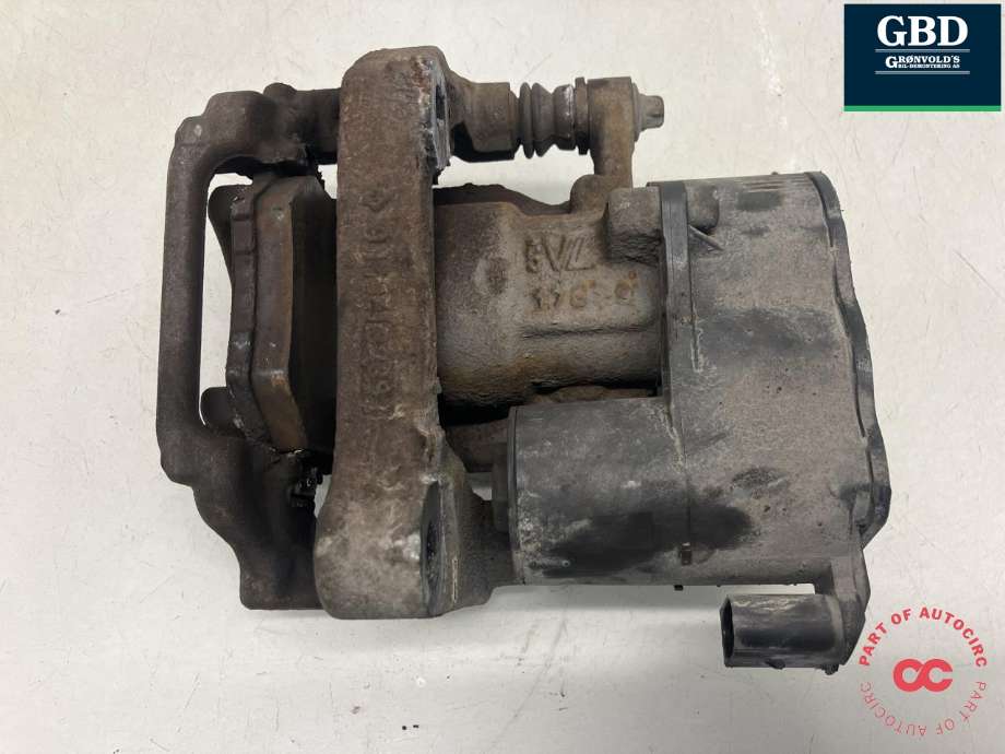 Bremsecaliper venstre bak, elektrisk til Peugeot Partner 2019-->> (Type III)  (16 089 988 80|16 926 495 80|16 517 581 80)