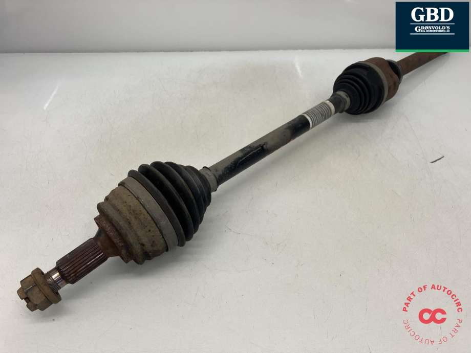 Drivaksel høyre foran, diesel/automat til Peugeot Partner, 2019-->> (Type III)  (98 156 362 80)