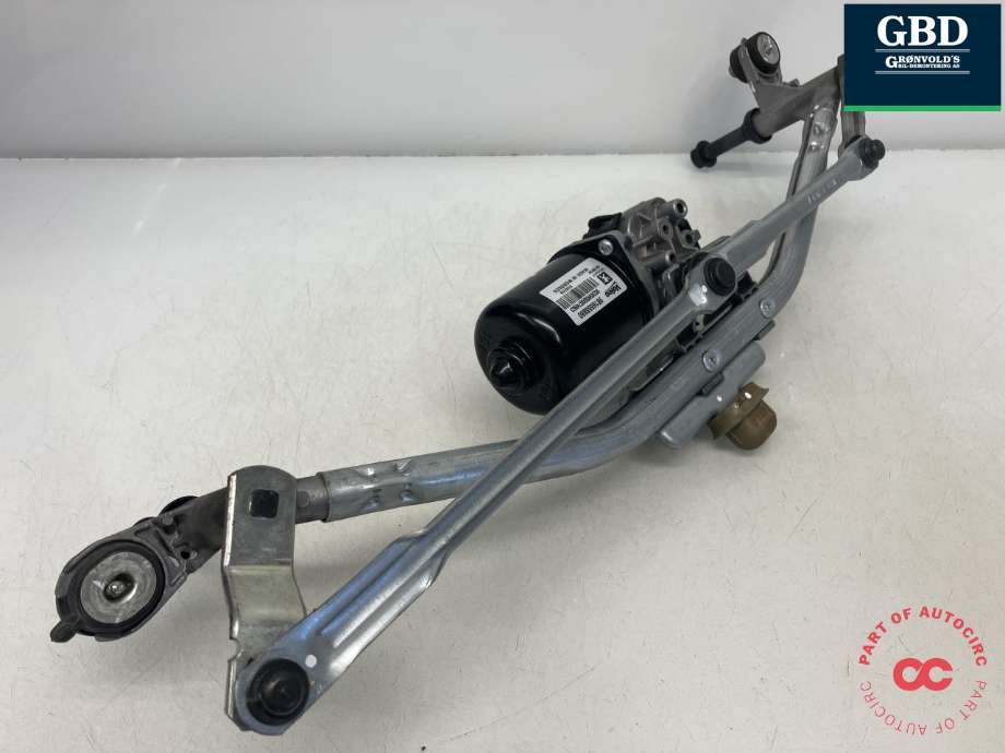 Viskermotor frontrute komplett m/overføring til Peugeot Partner 2019-->> (Type III) (VALEO|98 165 588 80|W000074963|W000083924)
