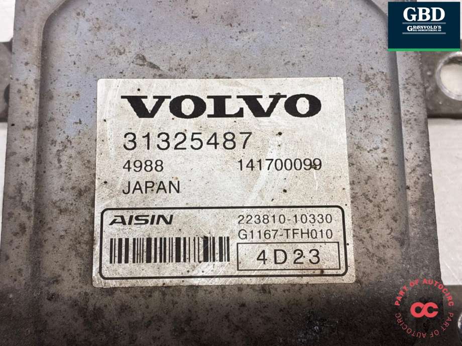 Styreenhet girkasse, hybrid til Volvo V60/V60 CC 2013-2018 (Type I, Fase 2)  (31325487|)