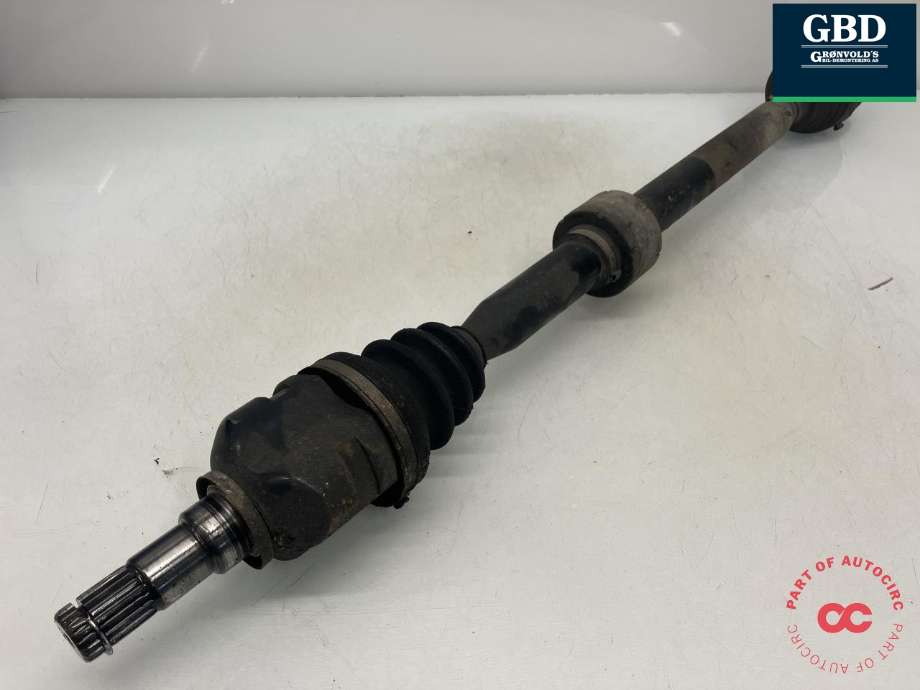 Drivaksel høyre foran, diesel/manuell til Toyota Auris 2007-2010 (Type I, Fase 1)  (4341002581|4341002580|)