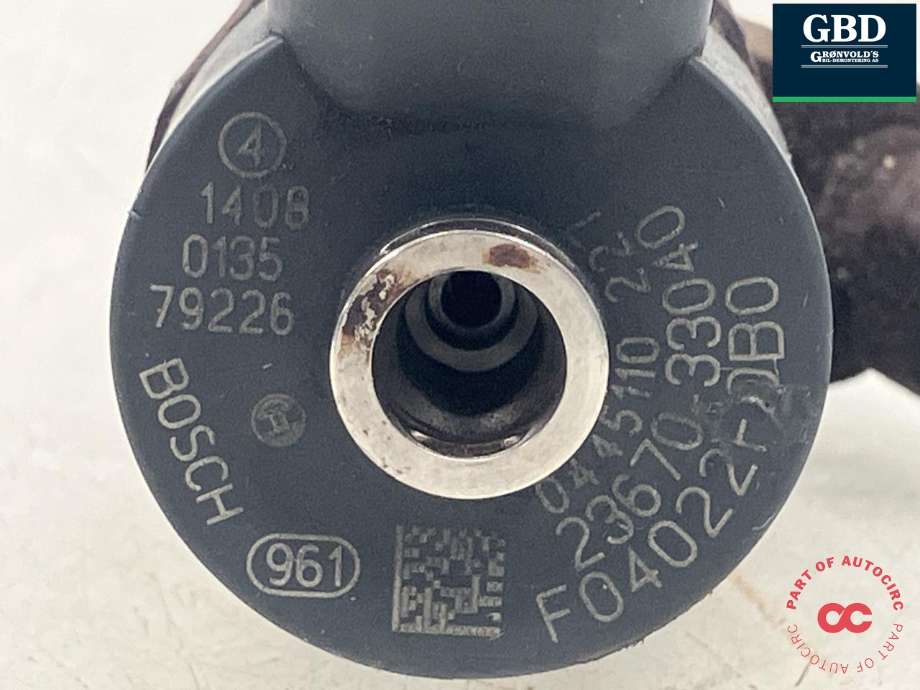 Dyse innsprøyting diesel til Toyota Auris 2007-2010 (Type I, Fase 1) (BOSCH|2367039105|23670-33040|)