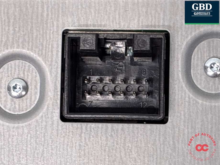 Bilstereo navigasjon skjerm til Škoda Octavia 2013-2016 (Type III, Fase 1)  (5E0 919 605 J  BIO|5E0 919 605 J|)