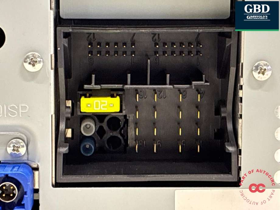 Bilstereo navigasjon spiller til Mercedes C-Klasse 2014-2018 (Fase 1) (W205) (W205) (MITSUBISHI|A 205 900 62 22|A 205 900 17 22|)