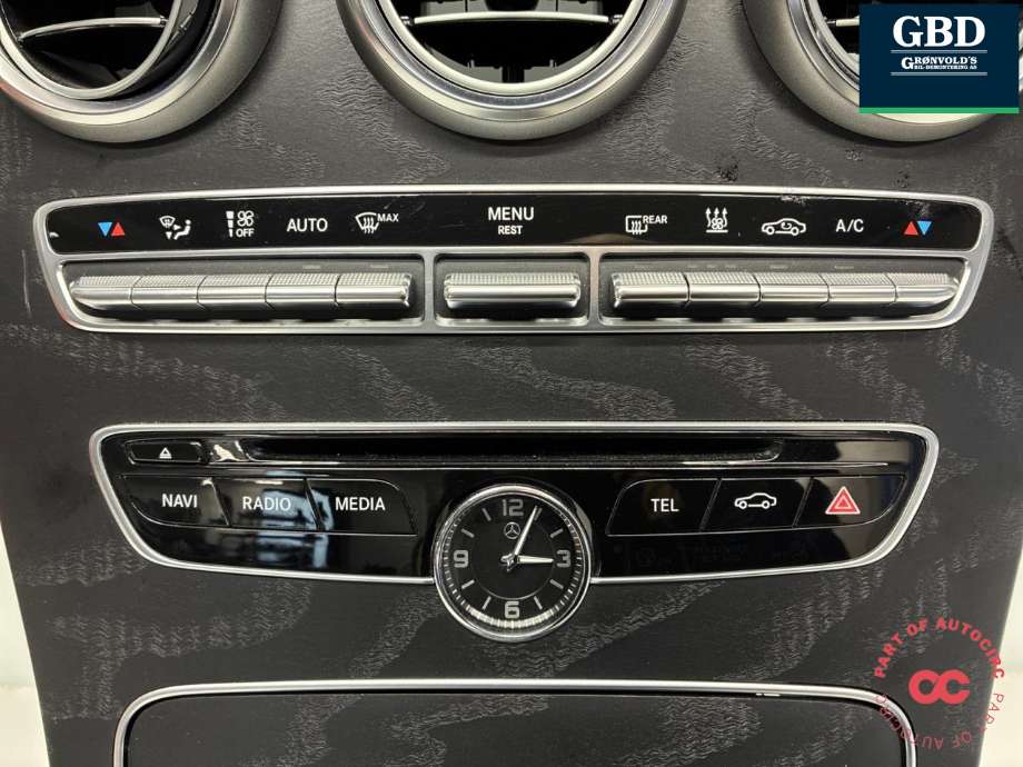 Innredning, Konsoll til Mercedes C-Klasse 2014-2018 (Fase 1) (W205) (W205) (A 205 900 61 15|A 205 680 02 10| A 205 680 10 05|)