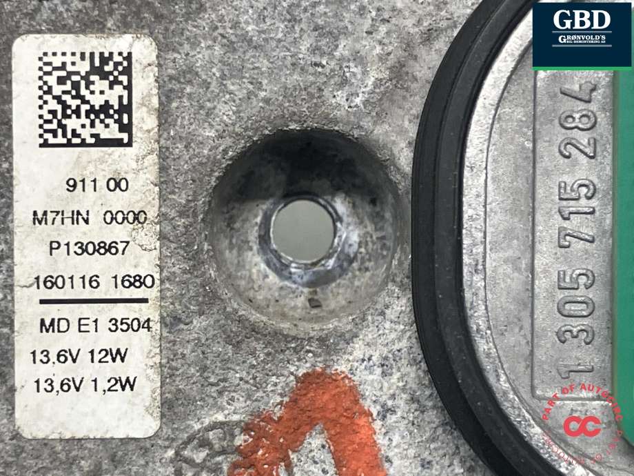 Styreenhet LED til Mercedes C-Klasse 2014-2018 (Fase 1) (W205) (W205) (A 205 906 06 01|A 160 116 16 80|P130867)
