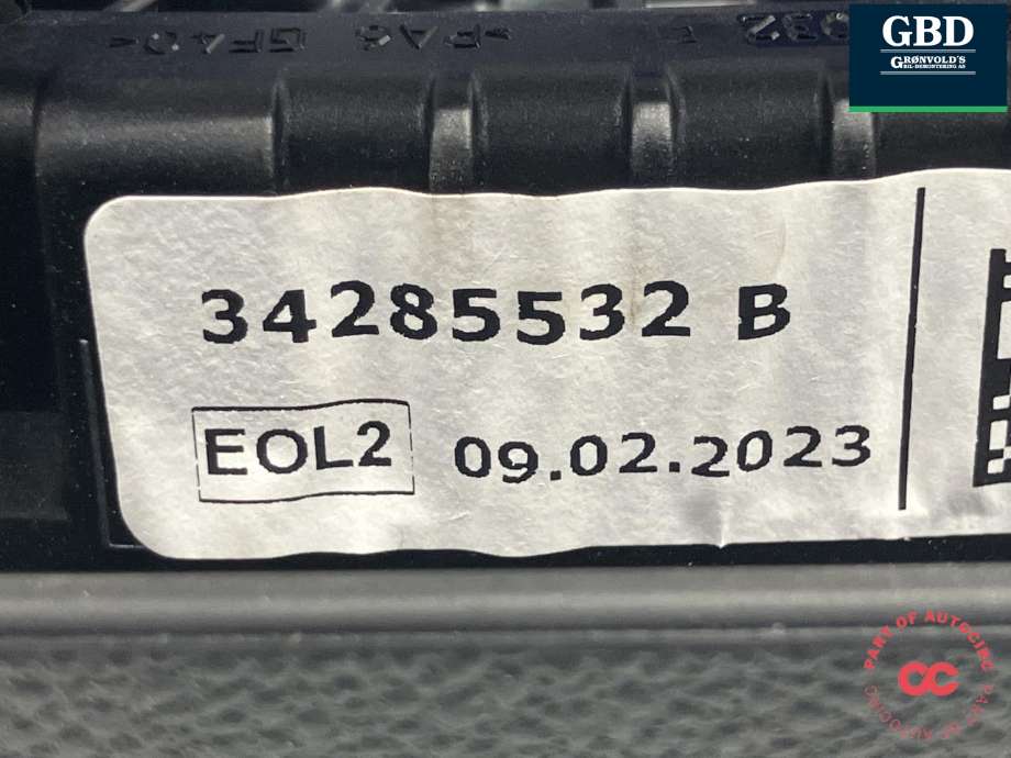 Airbag rattpute til Renault Express 2021-->> (985705715R|34284354 D|)